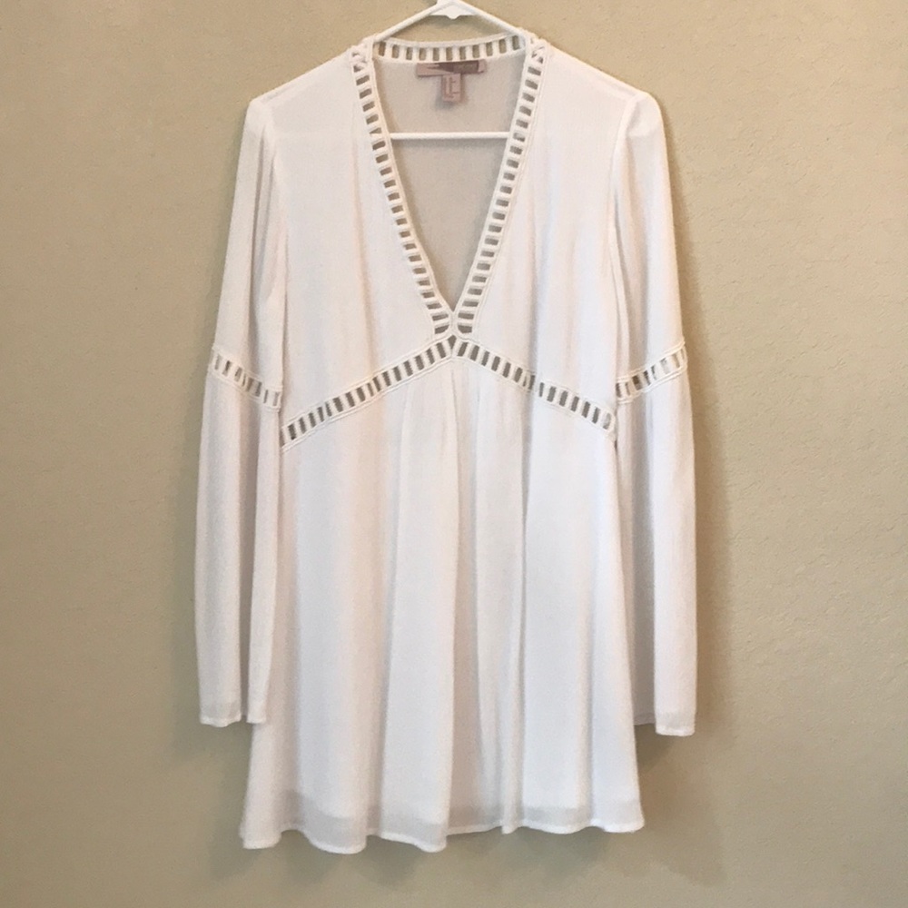 F21 white summer dress!